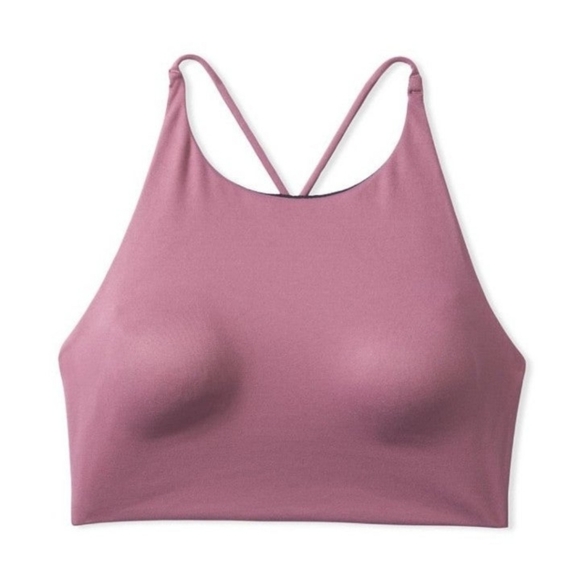 🥀SOLD ON MERCARI🥀 NEW VICTORIA'S SECRET OPEN BACK HIGH NECK PINK SPORTS BRA - Picture 5 of 9